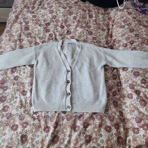 Speckled off white sweater